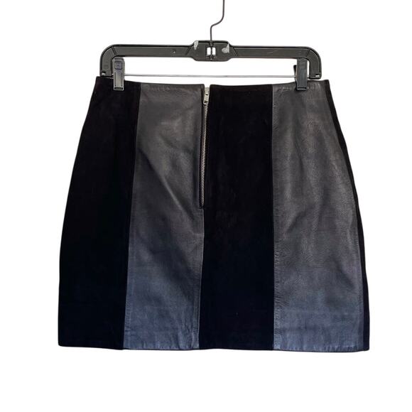 L'Academie The Lynch Leather Mini Skirt - Picture 3 of 4